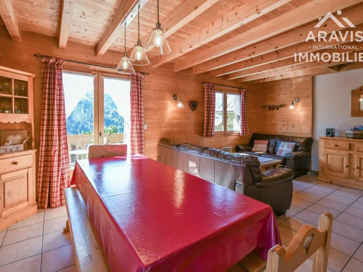 Demi Chalet 8 Pers, 4 Chambres, Garage, Wifi, Ski Bus Proche - Fr-1-391-45 Le Grand-Bornand